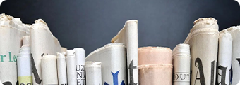 Print media advertising icon